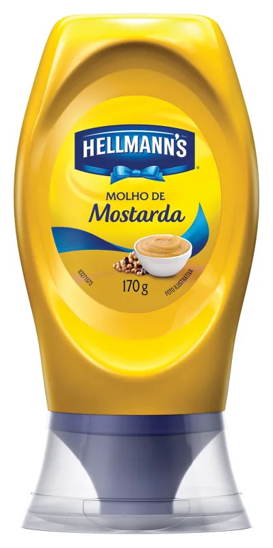 Mostarda Amarela Tradicional Hellmann S Squeeze 170g
